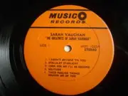 LP - Sarah Vaughan - The Greatness Of - Orange labels