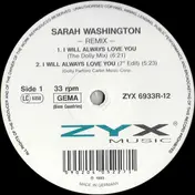 Sarah Washington - I Will Always Love You (Remix)