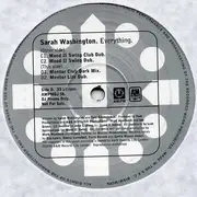 12inch Vinyl Single - Sarah Washington - Everything