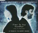 CD Single - Sarah Brightman, Andrea Bocelli - Time To Say Goodbye
