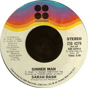 Sarah Dash - Sinner Man / Look But Don't Touch