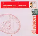 CD Single - Sarah Mattea - Heart On Fire