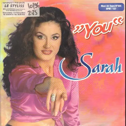 Sarah - You