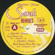 12inch Vinyl Single - Sarah - Lovin' You (Remixes)