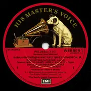7'' - Sarah Brightman & Paul Miles-Kingston - Pie Jesu