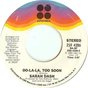 Sarah Dash - Oo-La-La, Too Soon