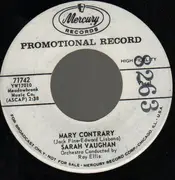 7'' - Sarah Vaughan - Mary Contrary / If You Are But A Dream