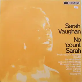 Sarah Vaughan - No 'count Sarah