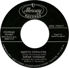 Sarah Vaughan - Smooth Operator / Maybe It's Because (I Love You Too Much)