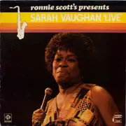 LP - Sarah Vaughan - Ronnie Scott's Presents Sarah Vaughan Live