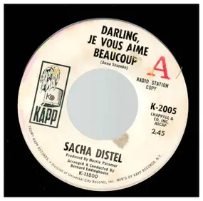 Sascha Distel - Darling, Je Vous Aime Beaucoup / By The Way I Still Love You