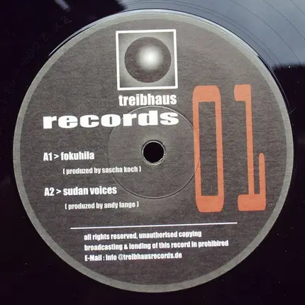 Sascha Koch / Andy Lange / Linus Quick - Treibhaus Records 01