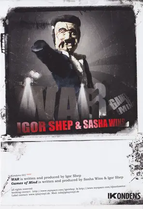 Sasha Wins & Igor Shep - War / Games Of Mind