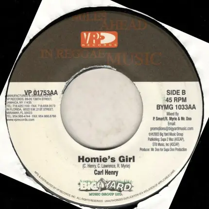 Sasha / Carl Henry - Love Shouldn't / Homie's Girl