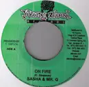 7inch Vinyl Single - Sasha & Mr. G - On Fire
