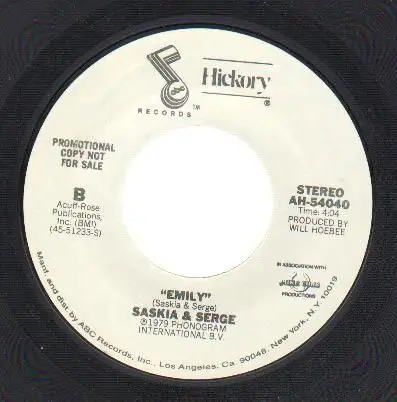 Saskia & Serge - Crying / Emily