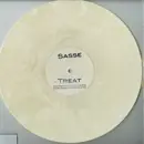 12inch Vinyl Single - Sasse - Treat - White/Ivory Marbled, 180 grams