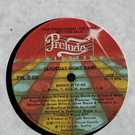 Saturday Night Band - Keep Those Lovers Dancing