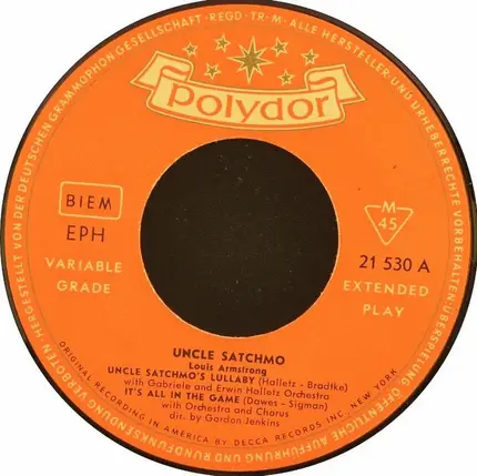 Satchmo - Uncle Satchmo