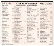 CD-Box - Satie / Aldo Ciccolini - Das Klavierwerk