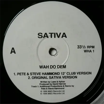 Sativa - Wah Do Dem
