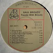 LP - Saul Broudy - Travels With Broudy