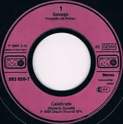 7inch Vinyl Single - Savage - Celebrate