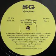 LP - Savanna Tríóið - Icelandic Folk Songs And Minstrelsy - Þjóðlög Og Gamanvísur - Mono