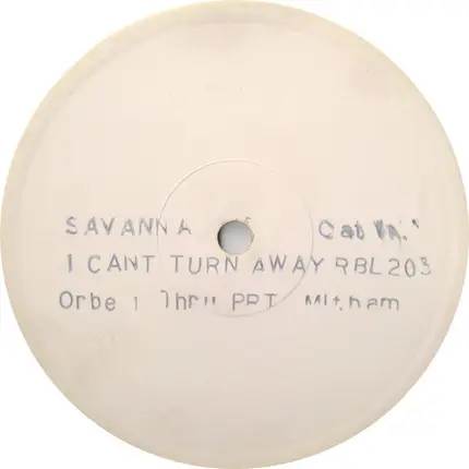 Savanna - I Cant Turn Away