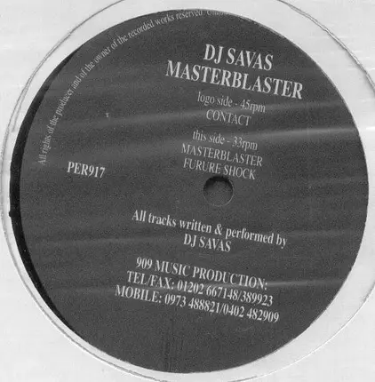 Savas Pascalidis - Masterblaster