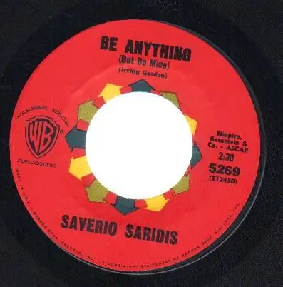 Saverio Saridis - I Will Follow You / Be Anything