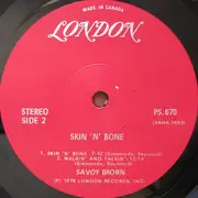 LP - Savoy Brown - Skin 'N' Bone