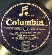 Savoy Havana Band - All That I Need Is You / Confidence