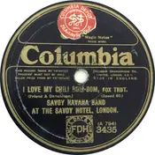 Savoy Havana Band - I Love My Chili Bom Bom / Pasadena
