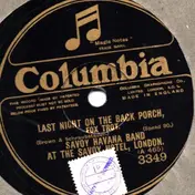 Savoy Havana Band - Last Night On The Back Porch / The Oom-Pah Trot