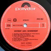 LP - Savoy Jazzmen - Everybody Loves Saturdaynight