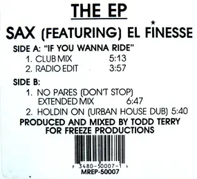 Sax Featuring El Finesse - The EP