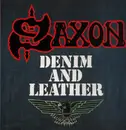LP - Saxon - Denim And Leather - + Insert