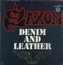 LP - Saxon - Denim and Leather - Splatter Vinyl