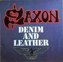 LP - Saxon - Denim And Leather
