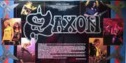 Double LP - Saxon - Greatest Hits Live!