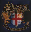 LP - Saxon - Lionheart - Numbered / Insert / Aquamarine Vinyl