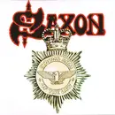 LP - Saxon - Strong Arm Of The Law - White/Black/Red Splatter