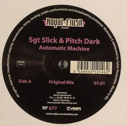Sgt. Slick & Pitch Dark - Automatic Machine