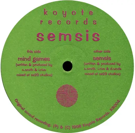 Semsis - Mind Games, Semsis