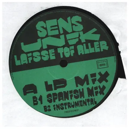 Sens Unik - Laisse Toi Aller