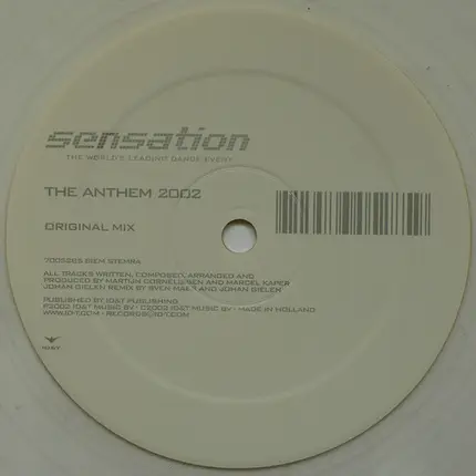 Sensation - The Anthem 2002 (White Edition)