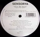 12inch Vinyl Single - Sensorya - Give Me Back