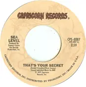 Sea Level - That's Your Secret