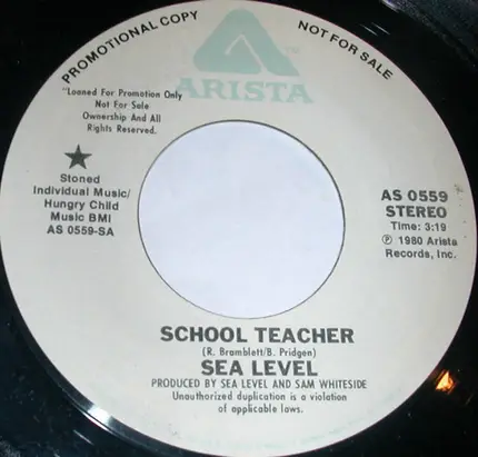Sea Level - School Teacher